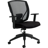 Chaises de travail, Tissu, Noir, Capacit&eacute; 300 lb Distribution Jean Lapalme