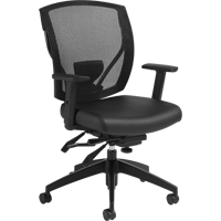 Chaises &agrave; bras Multi-Tilter, Vinyle, Noir, Capacit&eacute; 300 lb Distribution Jean Lapalme