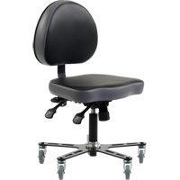 Chaise ergonomique &agrave; inclinaison r&eacute;glable SF180, Mobile, Ajustable Hauteur Distribution Jean Lapalme