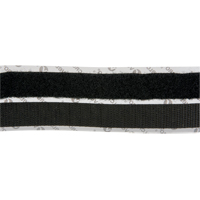 Attache, Boucle et crochet, 15' x 3/4", Adh&eacute;sif, Noir Distribution Jean Lapalme