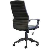Chaise de bureau Activ A-128, Polyur&eacute;thane, Noir, Capacit&eacute; 275 lb Distribution Jean Lapalme