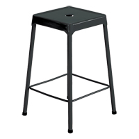 Counter Stool, Stationary, Fixed Height, 250 lbs. Capacity Distribution Jean Lapalme