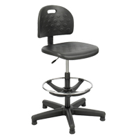 Soft Tough Stool, Stationary, Adjustable Height, 250 lbs. Capacity Distribution Jean Lapalme
