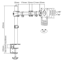 ActivErgo  Monitor Arm Distribution Jean Lapalme