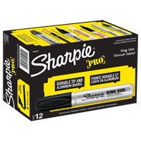 King Size Permanent Marker, Black, Chisel Tip Distribution Jean Lapalme