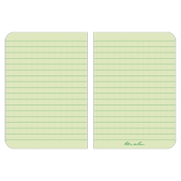 Memo Book, Soft Cover, Tan, 112 Pages, 3-1/2" W x 5" L Distribution Jean Lapalme