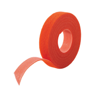 Ruban pour gestion des c&acirc;bles One-Wrap, Boucle et crochet, 25 vg x 5/8", Auto-aggripant, Orange Distribution Jean Lapalme