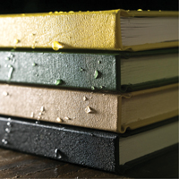 Livre reli&eacute;, Couverture rigide, Jaune, 160 Pages, 4-5/8" , 7-1/4"  Distribution Jean Lapalme