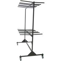 Chariot pour chaises pliantes &agrave; deux c&ocirc;t&eacute;s Distribution Jean Lapalme