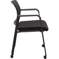 Chaise visiteur &agrave; roulettes s&eacute;rie Activ Distribution Jean Lapalme