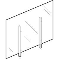 Sneeze Guard, 36" W x 36" H Distribution Jean Lapalme