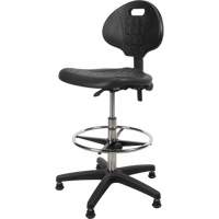 Heavy-Duty Ergonomic Stool, Stationary, Adjustable Height, 250 lbs. Capacity Distribution Jean Lapalme