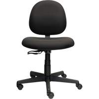 Aspen Low Back Posture Task Chair, Fabric, Black, 275 lbs. Capacity Distribution Jean Lapalme