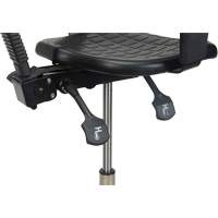 Heavy-Duty Ergonomic Stool with Adjustable Arm Rests, Stationary, Adjustable Height, 250 lbs. Capacity Distribution Jean Lapalme