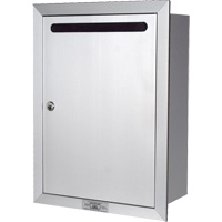 Recessed Collection Box, Wall -Mounted, 16-3/16" x 11-3/4", Aluminum Distribution Jean Lapalme