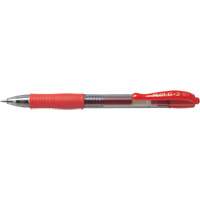 Stylo &agrave; encre gel G2, Rouge, 0,7 mm, R&eacute;tractable Distribution Jean Lapalme