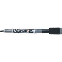 Marqueur effaçable &agrave; sec Vboard Master S avec efface, Bleu, Pointe Fin Distribution Jean Lapalme
