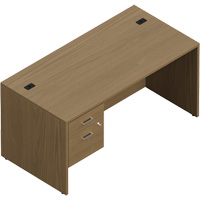Newland Single Pedestal Desk Distribution Jean Lapalme
