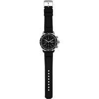 Jumbo Diver/Pilot's Automatic Chronograph Watch, Digital, Battery Operated, 46 mm, Black Distribution Jean Lapalme