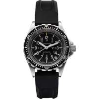 Steel Navigator with Date on Black 3-Piece Rubber Strap Kit, Digital, Battery Operated, 36 mm, Black Distribution Jean Lapalme