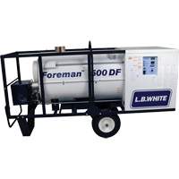 Foreman&reg; 500 Indirect-fired Portable Heater, Radiant Heat, Natural Gas, 500000 BTU/H Distribution Jean Lapalme
