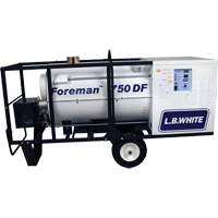 Foreman&reg; 750 Indirect-fired Portable Heater, Radiant Heat, Natural Gas, 750000 BTU/H Distribution Jean Lapalme