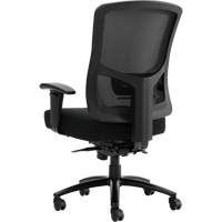 Raven 400 High-Back Heavy-Duty Synchro-Tilter, Mesh, Black, 400 lbs. Capacity Distribution Jean Lapalme