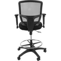Mesh Work Stool, Mobile, Adjustable Height, 450 lbs. Capacity Distribution Jean Lapalme