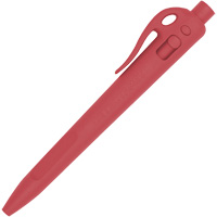 Stylo &agrave; bille d&eacute;tectable avec agrafe, Rouge, 1 mm, R&eacute;tractable Distribution Jean Lapalme