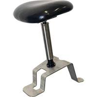 Tabouret assis-debout TA200, Vinyle, Noir, Capacit&eacute; 280 lb Distribution Jean Lapalme