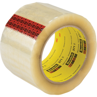 Scotch&reg; Box Sealing Tape 371, Hot Melt Adhesive, 1.9 mils, 36 mm (1-1/2") x 914 m (2998') Distribution Jean Lapalme