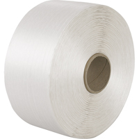 Woven Cord Strapping, Polyester Cord, 3/4" W x 2100' L, Manual Grade Distribution Jean Lapalme
