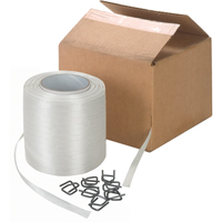Bonded Cord Strapping, Polyester, 1/2" W x 750' L Distribution Jean Lapalme