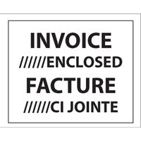 Packing List Envelopes, 4" L x 5" W, Backloading Style Distribution Jean Lapalme