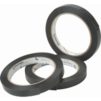 Black General Purpose Strapping Tape, 2.7 mils Thick, 12 mm (47/100") x 54.864 m (180')  Distribution Jean Lapalme