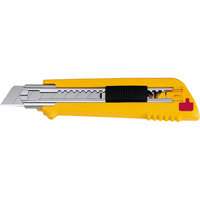Multi-Blade Knife, 18 mm, Silver, Heavy-Duty, Plastic Handle Distribution Jean Lapalme