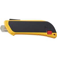 Automatic Self-Retracting Safety Knife with Guard, 10 mm, Carbon Steel, Heavy-Duty, Plastic Handle Distribution Jean Lapalme