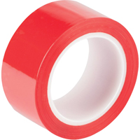 Ruban &agrave; coller rouge, 48 mm (1-22/25") x 66 m (216,5')  Distribution Jean Lapalme