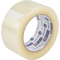 Box Sealing Tape, Acrylic Adhesive, 2 mils, 48 mm (1-22/25") x 99.97 m (328') Distribution Jean Lapalme