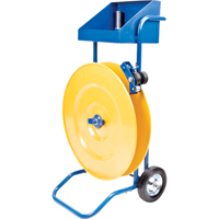 Strapping Dispenser, Polyester/Steel/Polypropylene Straps, 16"/8" Core Dia., 3"/8"/6" Roll Width Distribution Jean Lapalme