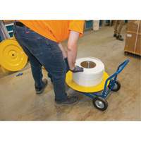 Strapping Dispenser, Polyester/Steel/Polypropylene Straps, 16"/8" Core Dia., 3"/8"/6" Roll Width Distribution Jean Lapalme