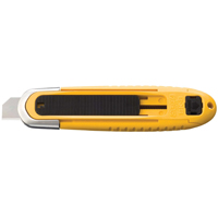 Automatic Self-Retracting Safety Knife, 15 mm, Carbon Steel, Plastic Handle Distribution Jean Lapalme
