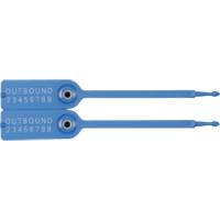Gemini&reg; Tote Seals, 7-1/4", Plastic, Pull-Through Distribution Jean Lapalme