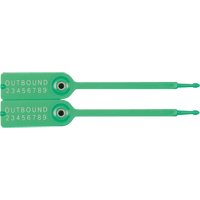 Gemini&reg; Tote Seals, 7-1/4", Plastic, Pull-Through Distribution Jean Lapalme