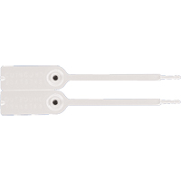 Gemini&reg; Tote Seals, 7-1/4", Plastic, Pull-Through Distribution Jean Lapalme