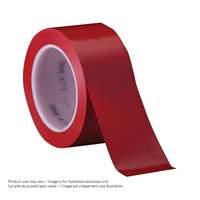 471 Vinyl Tape, 38 mm (1-1/2") W x 32.9 m (108') L, 5.3 mils, Red Distribution Jean Lapalme