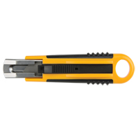 Self-Retracting Knife ATK1000, 18 mm, Carbon Steel, Plastic Handle Distribution Jean Lapalme