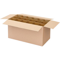 Boîte d'exp&eacute;dition pour cannettes a&eacute;rosols, 12-1/4" lo x 9-3/16" la x 10-5/16" h, ondulations C Distribution Jean Lapalme