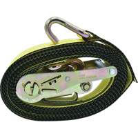 Ratchet Tie-Down, J-Hook, 2" W x 16' L, 10000 lbs. Working Load Limit Distribution Jean Lapalme