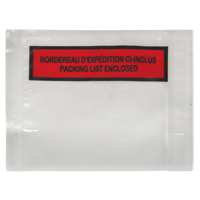 Packing List Envelope, 4-1/2" L x 5-1/2" W, Backloading Style Distribution Jean Lapalme